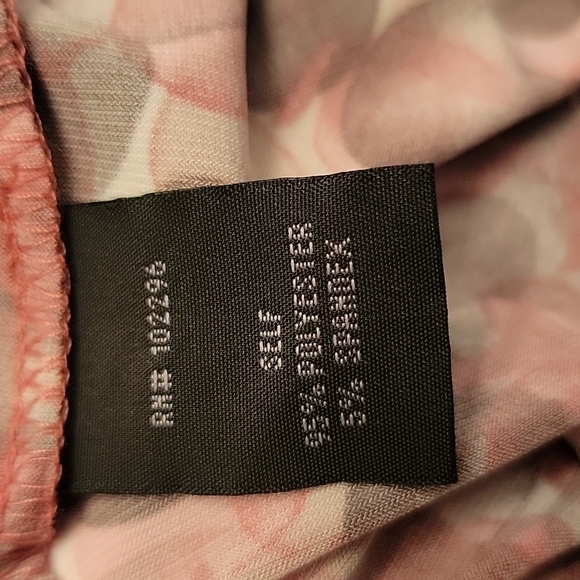 Connected apparel wine, mauve taupe dress size 6.  Faux wrap, sleeveless - Picture 7 of 12